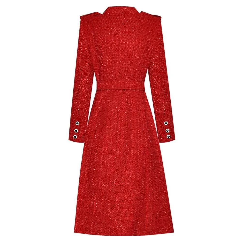 The Beverly Long Sleeve Trenchcoat - Multiple Colors