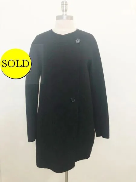 Theory Wool Car Coat Size M