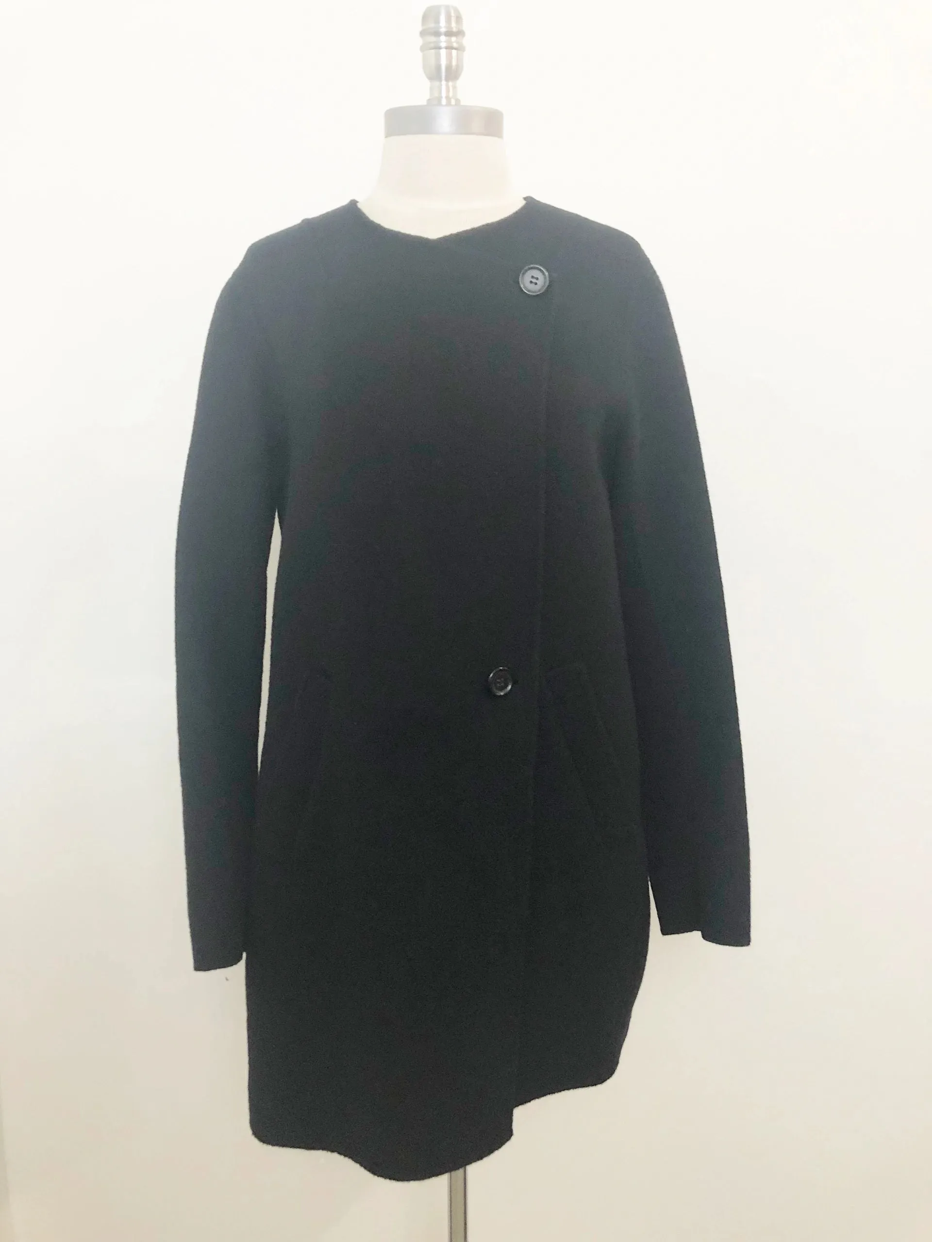 Theory Wool Car Coat Size M