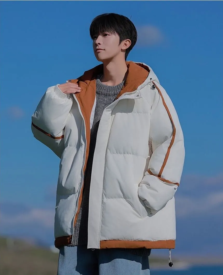 Thickened Zip-up Quilted Puffer Jacket for the Outdoors