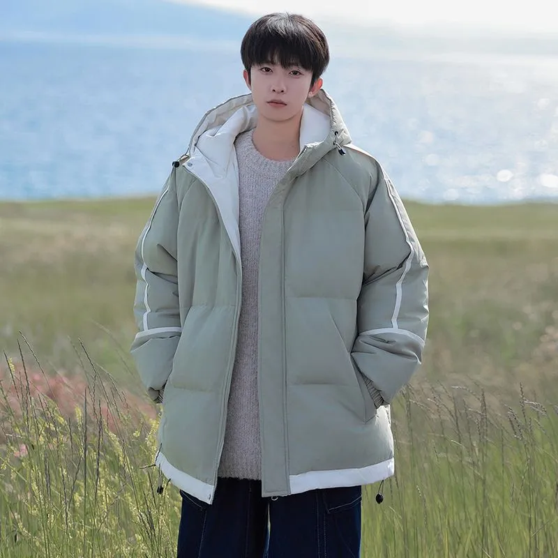 Thickened Zip-up Quilted Puffer Jacket for the Outdoors