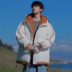 Thickened Zip-up Quilted Puffer Jacket for the Outdoors