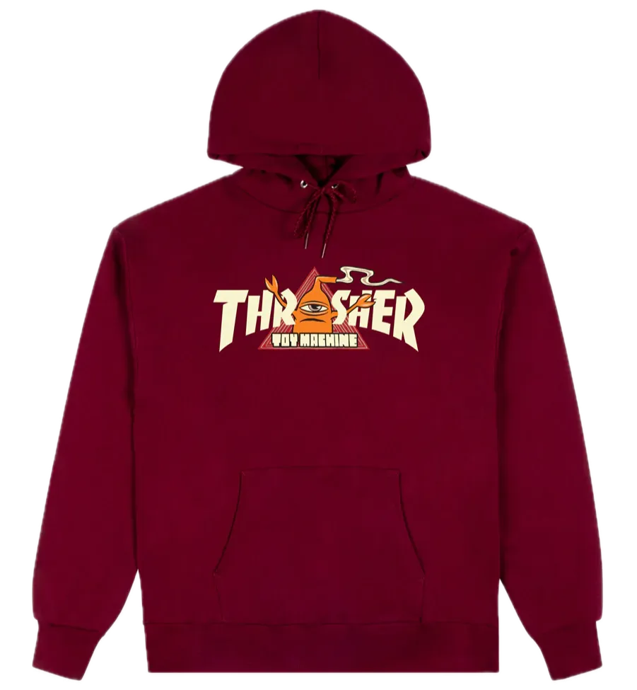 Thrasher x Toy Machine Vortex Hood