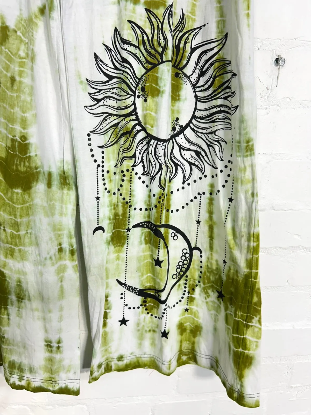 Tie Dye Wide Leg Trousers