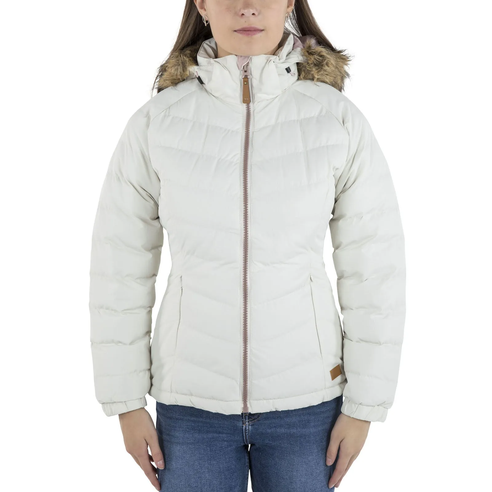 Trespass Womens Nadina Fur Lined Padded Jacket