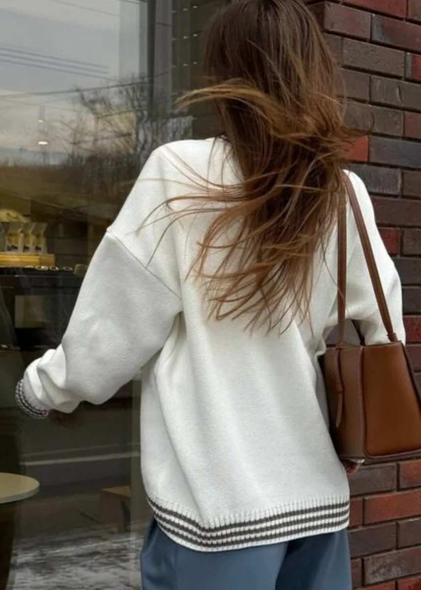 Urban Casual Oversized Knit Sweater