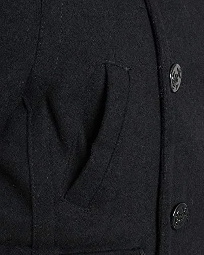 Urban Republic Boys' Faux-Fur Lined Peacoat