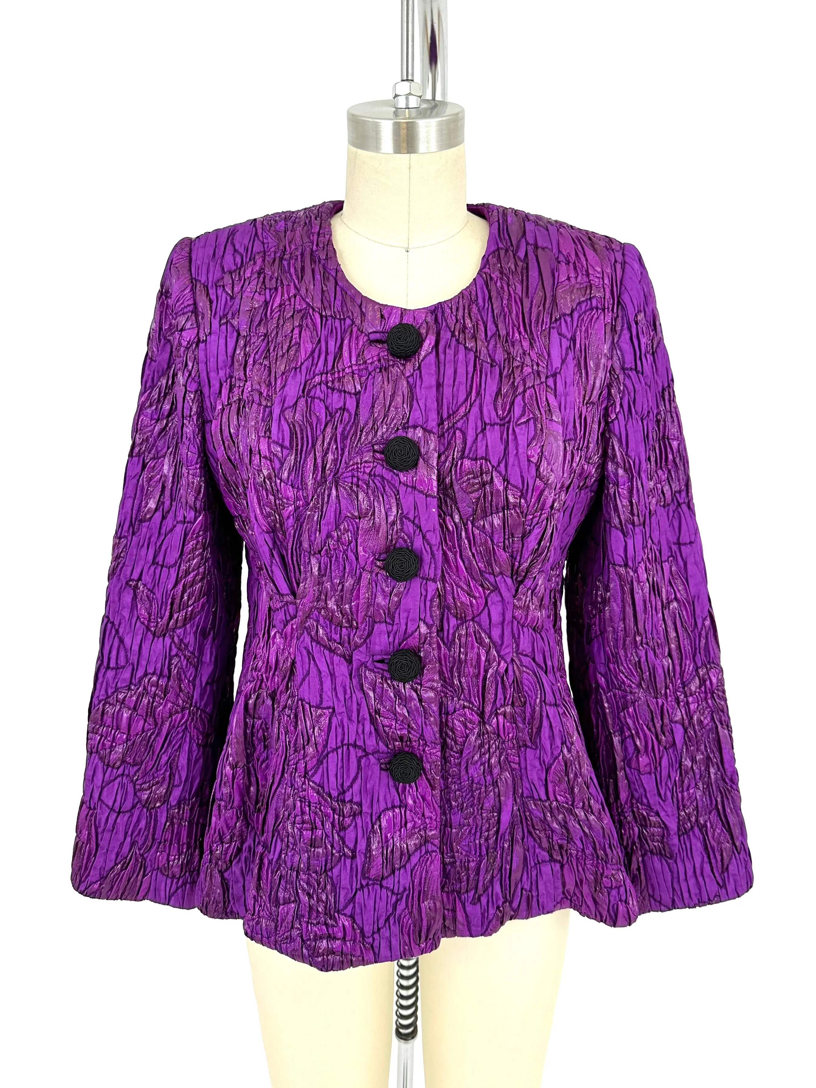 Van Leer Haute Couture Matelassé Jacket