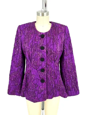 Van Leer Haute Couture Matelassé Jacket