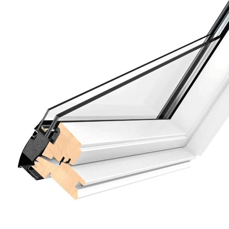 VELUX GGL CK06 S15W01 White Painted Conservation Window for Tiles (55 x 118 cm)