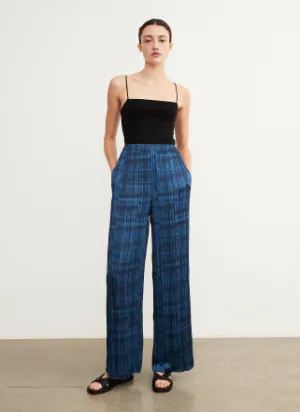 Vince Crushed Tie Dye Pull On Pant