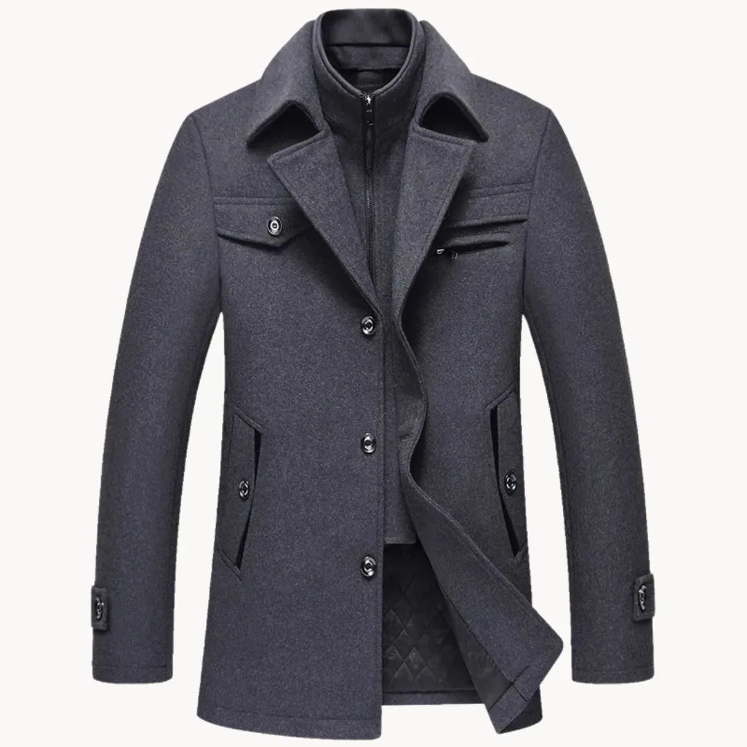 VINCE | WOOL BLEND COAT