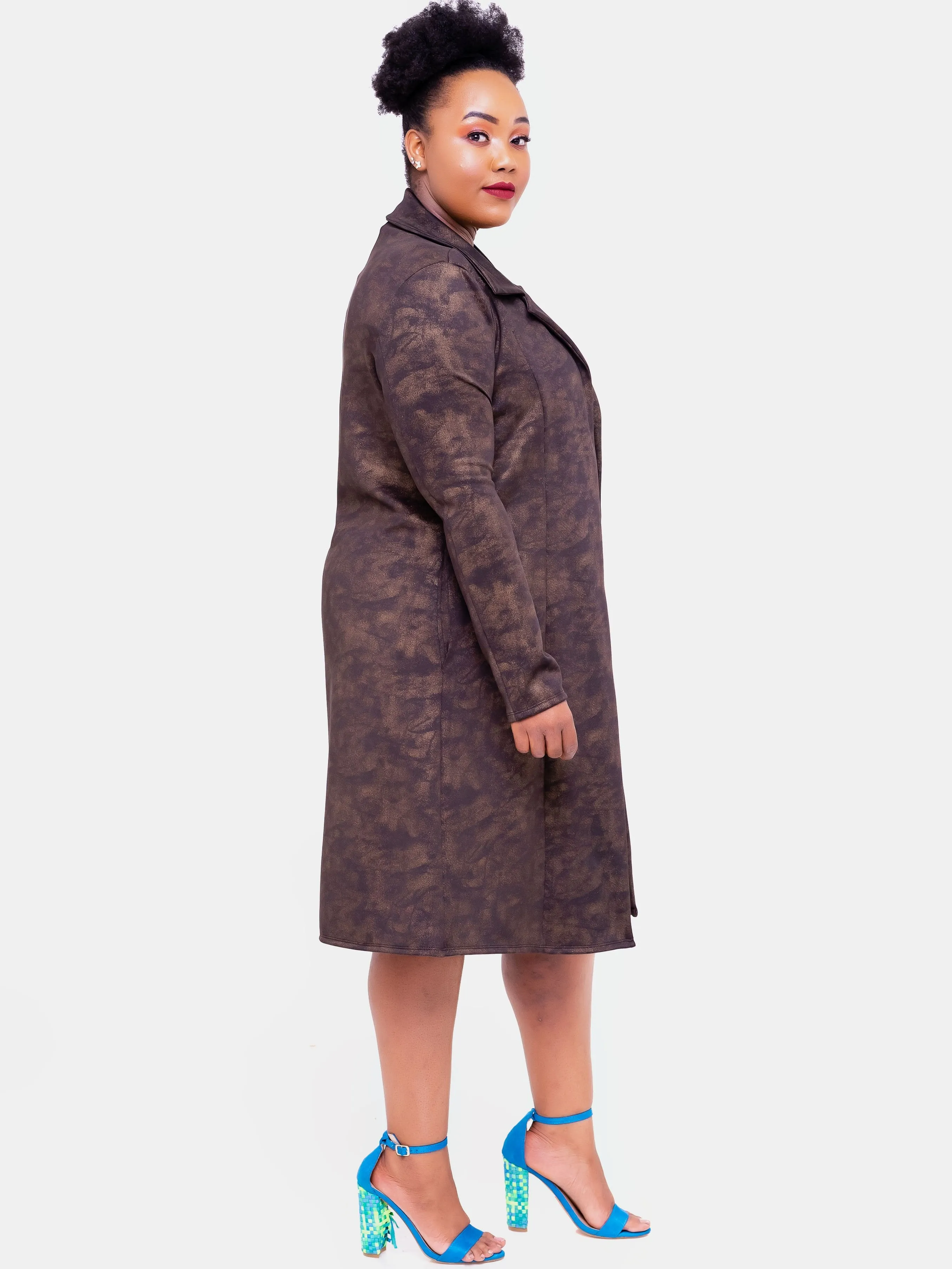 Vivo Basic Trench Coat - Brown