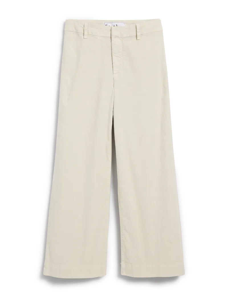 Wexford Wide Leg Linen Pant - Cement
