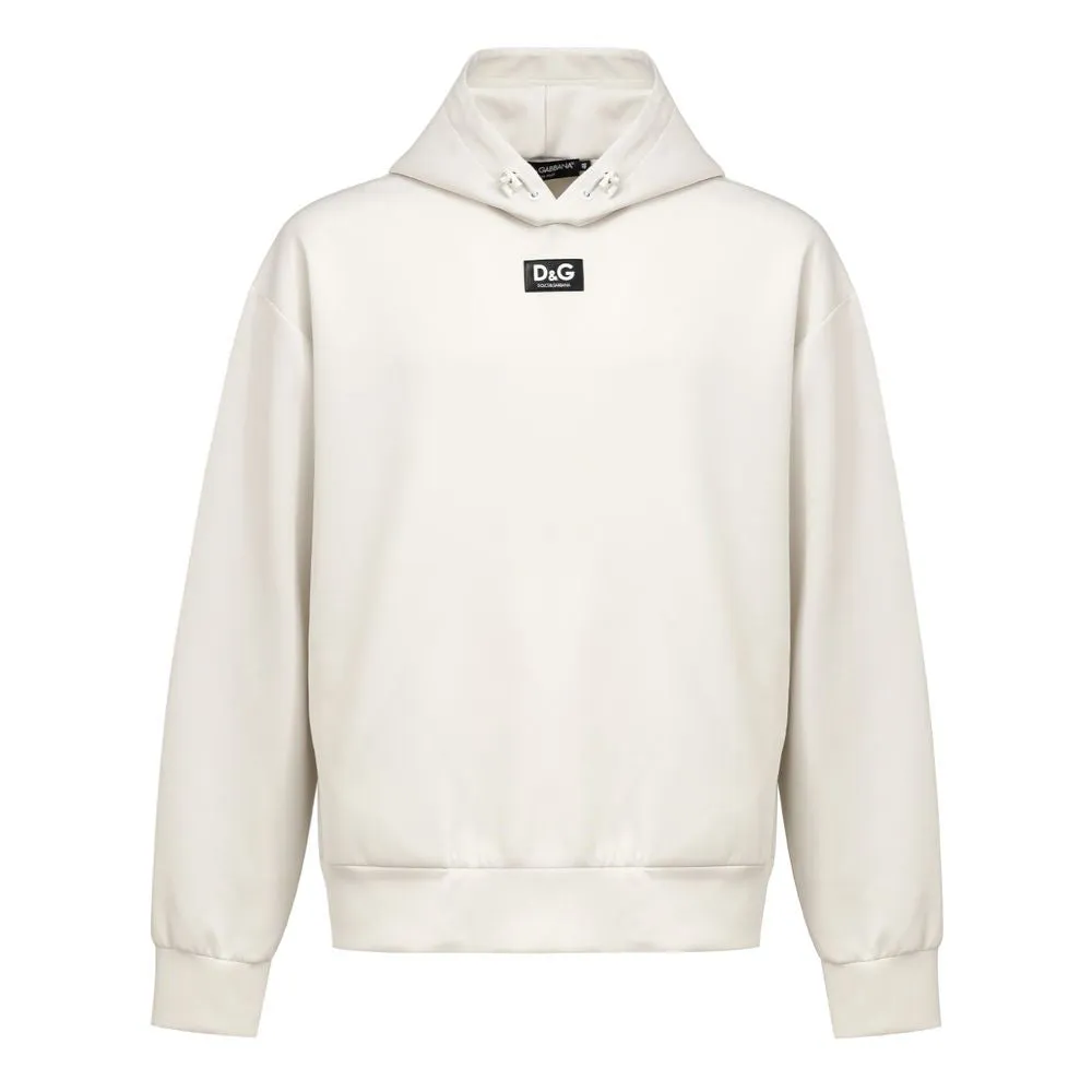 White Polyester Sweater