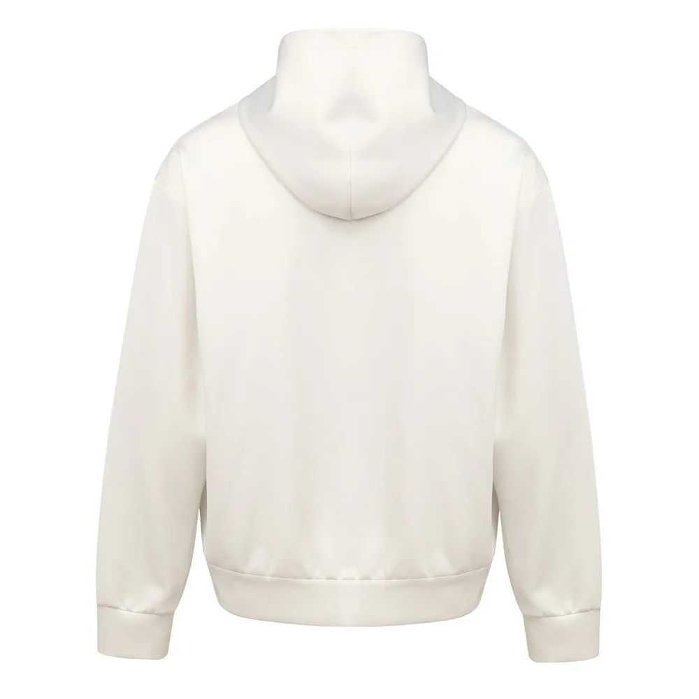 White Polyester Sweater