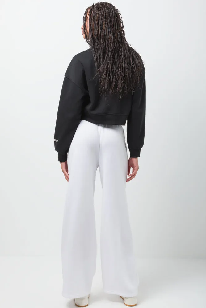 Wide Leg Jogger Cream