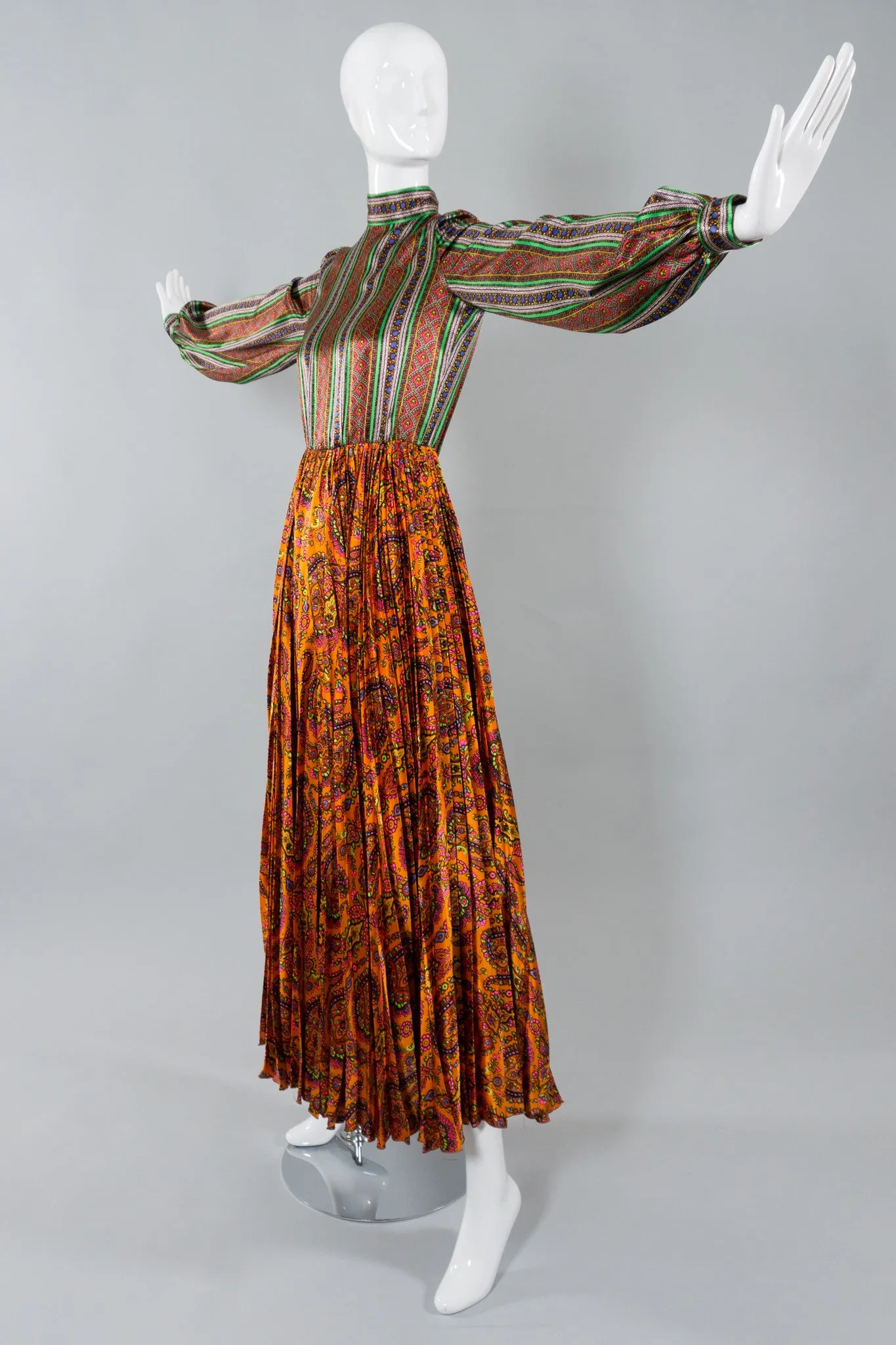 Wide Leg Silk Jumpsuit