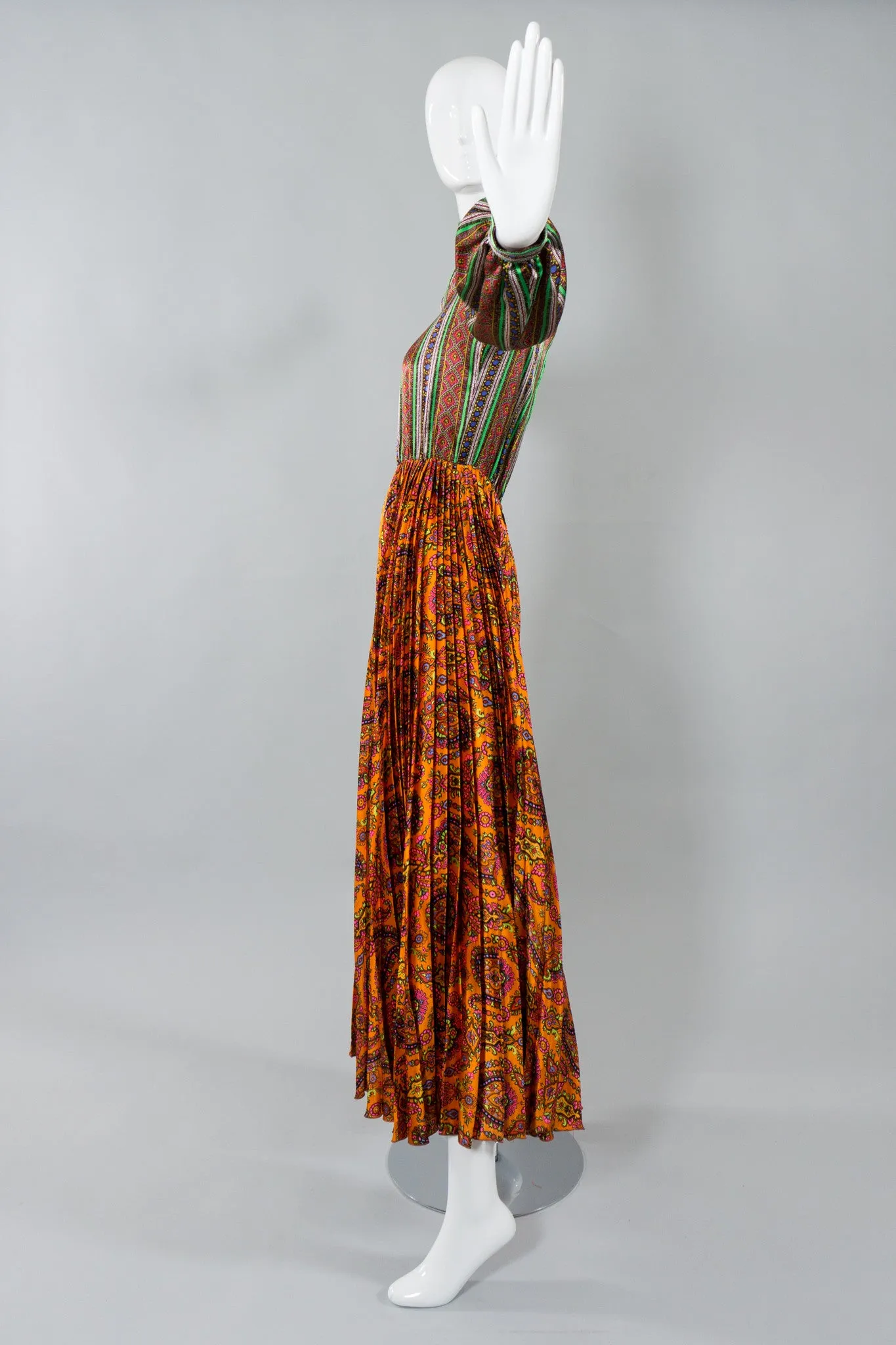 Wide Leg Silk Jumpsuit