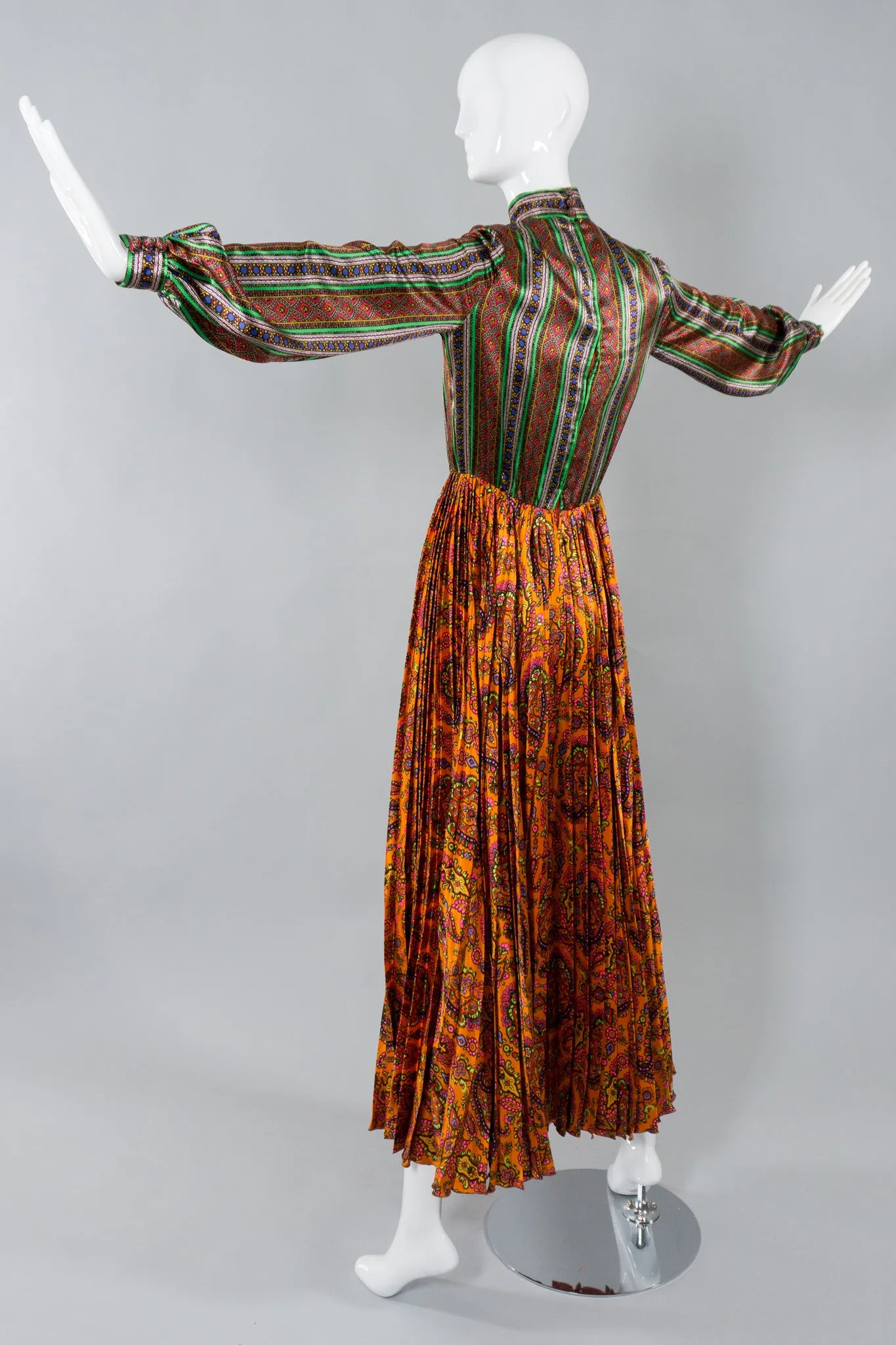 Wide Leg Silk Jumpsuit