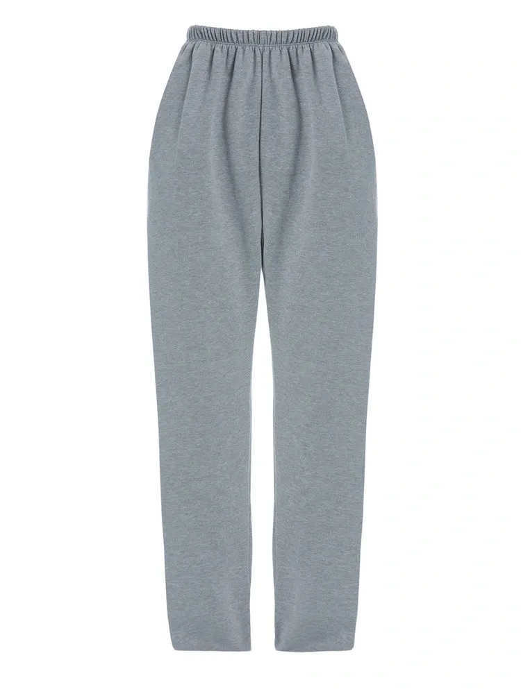 Wide-Leg Sweatpant
