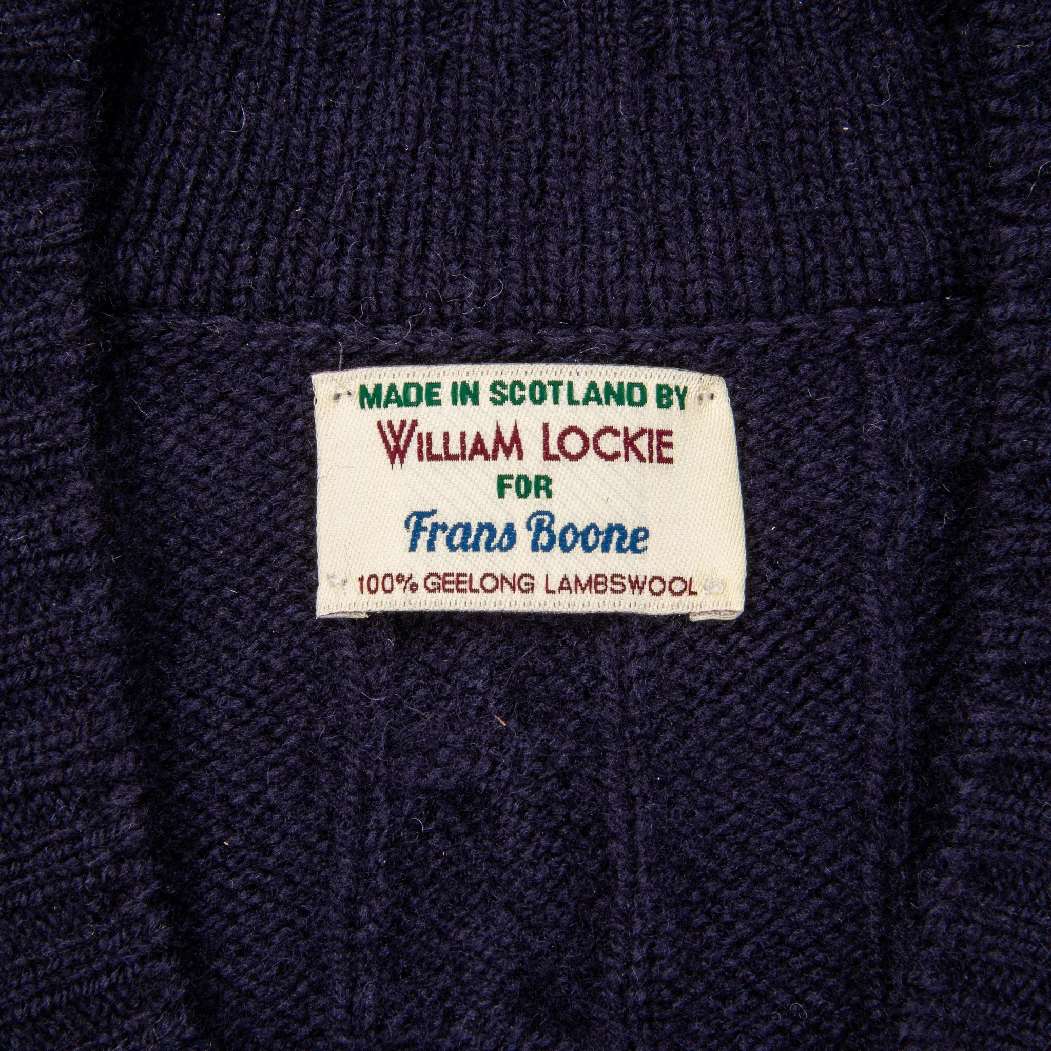 William Lockie x Frans Boone Garfield Cricket Cable Navy