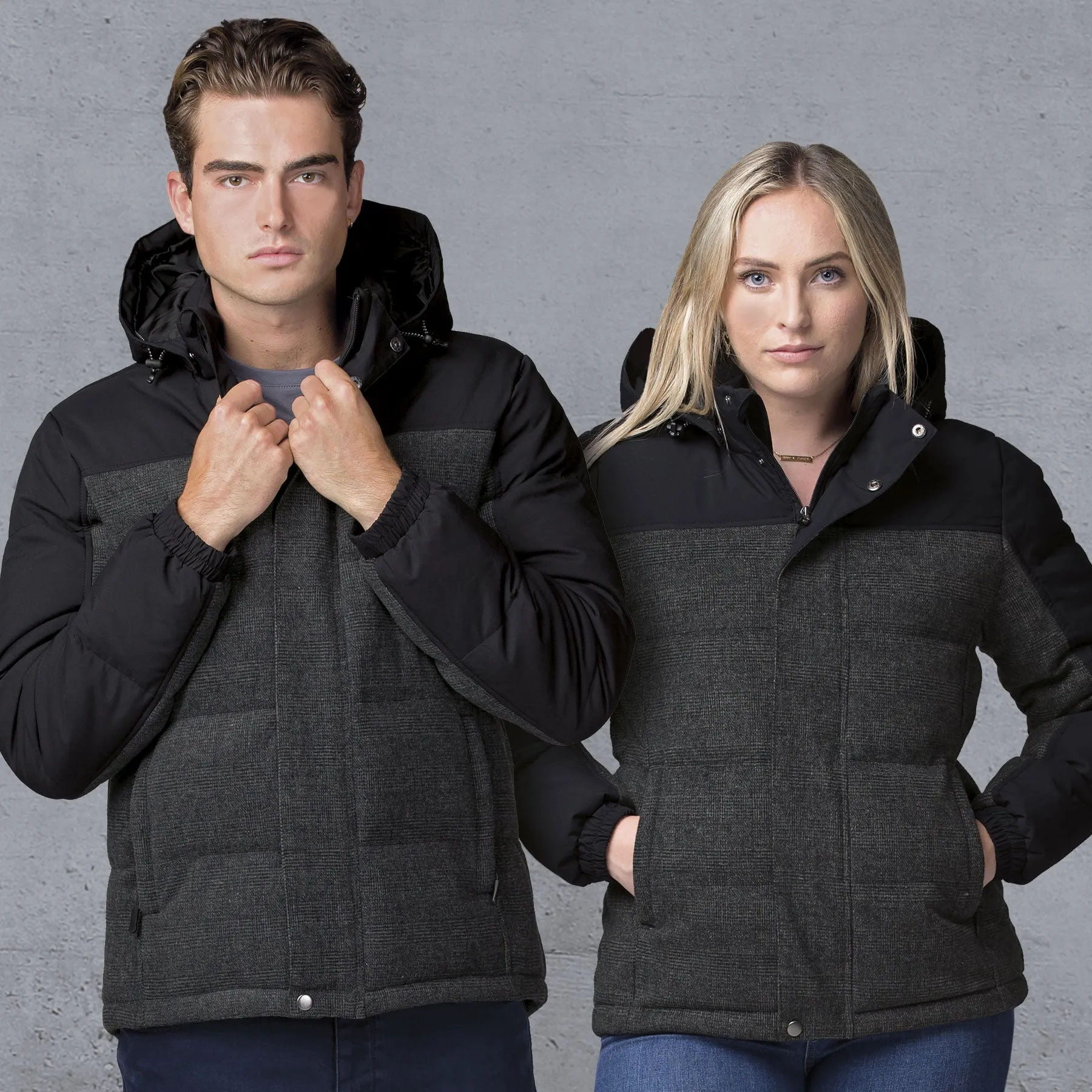 Winter Faux Wool Jacket - Unisex
