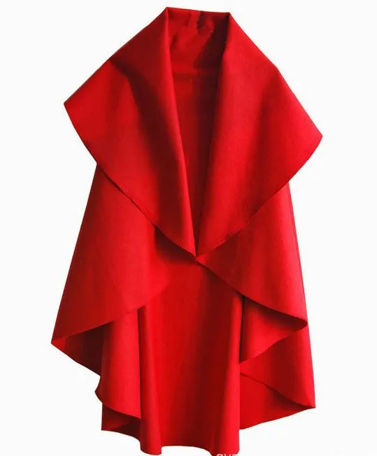 Women Vest Coat Colete Plus Size Loose Irregular Casual Female Coats Jackets Vest Coats 6 Colors