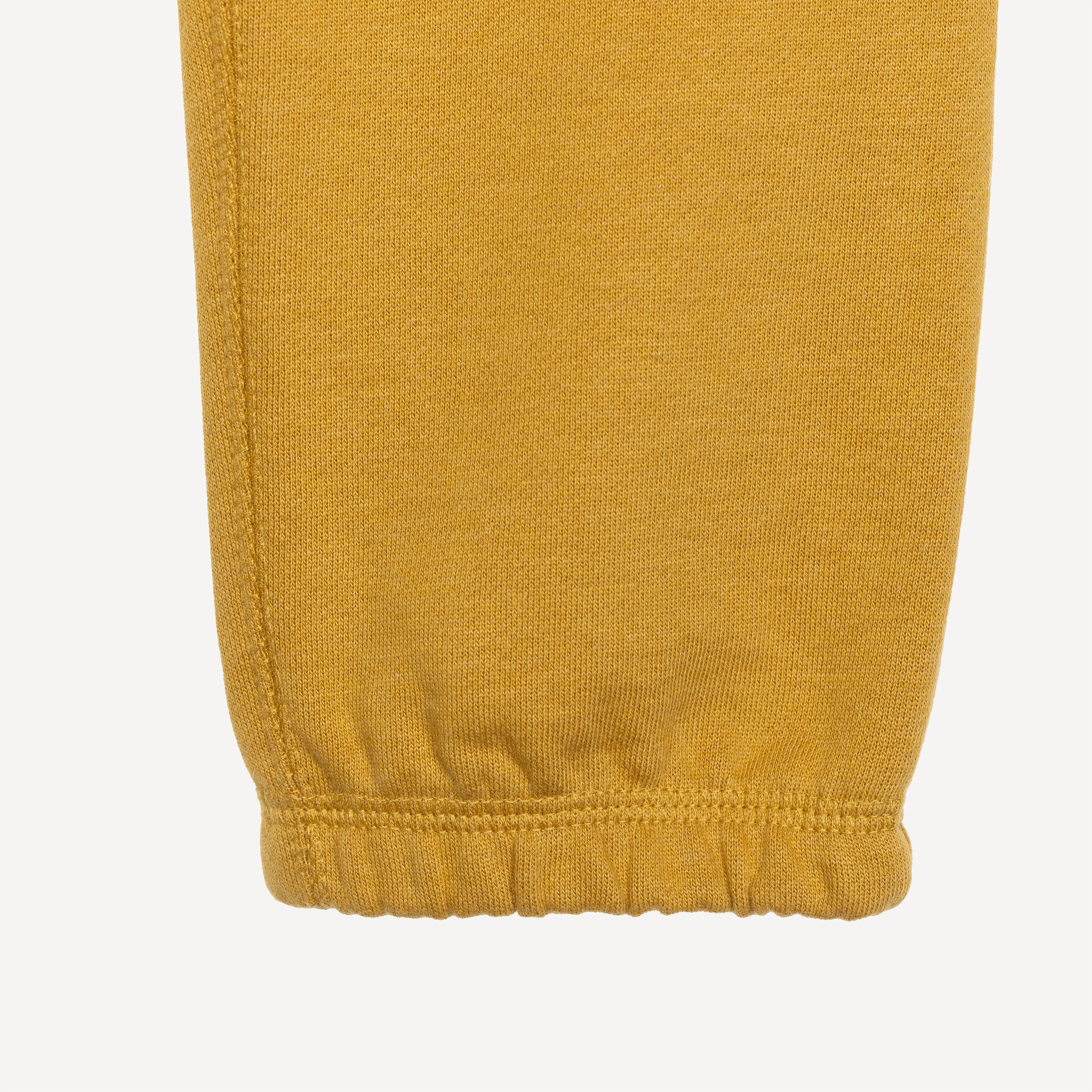 Womens Fleece Skinny Jogger - Honey Mustard
