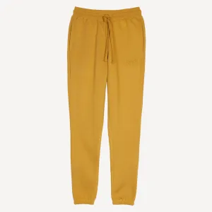 Womens Fleece Skinny Jogger - Honey Mustard