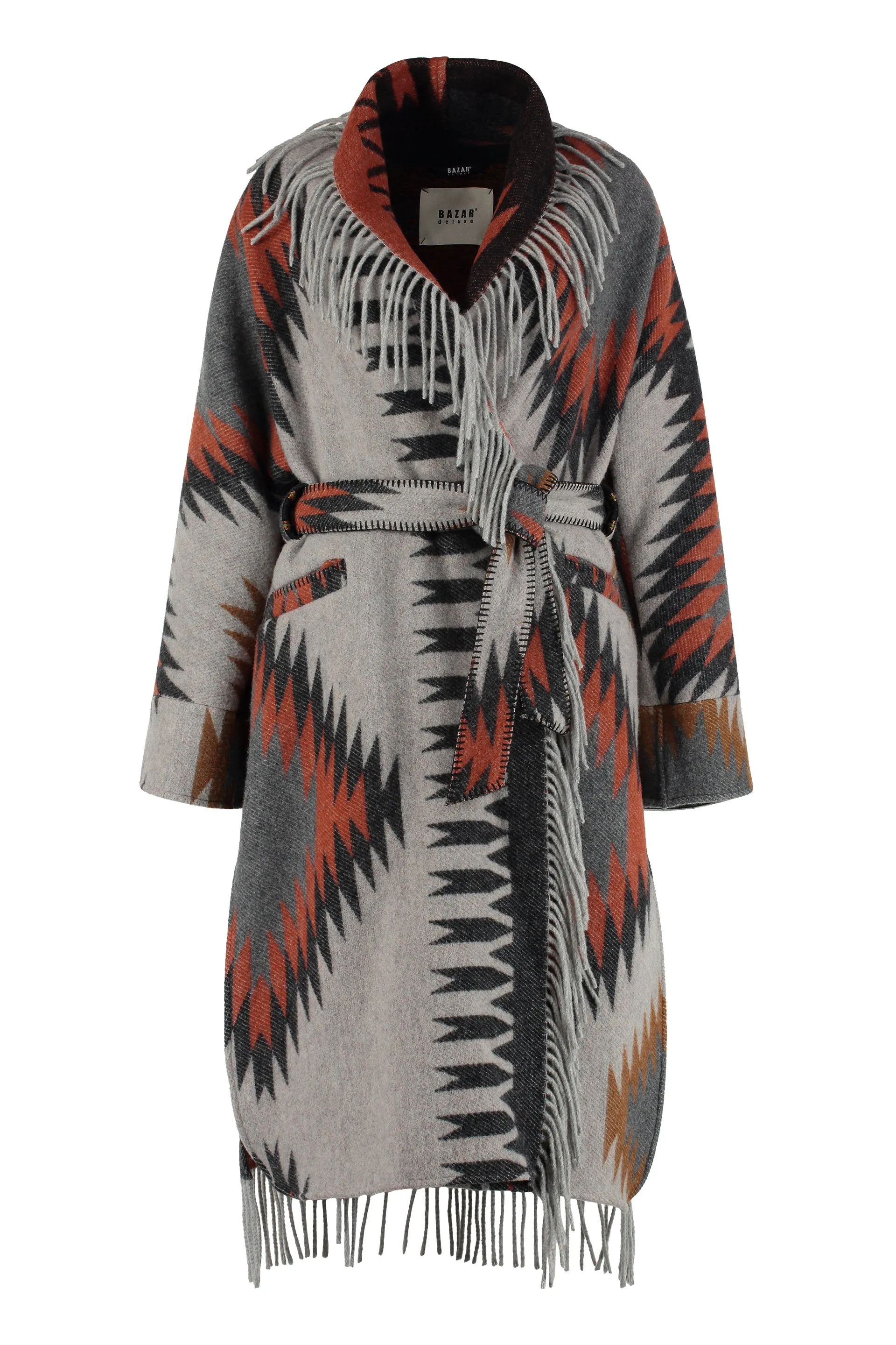 Wool blend coat