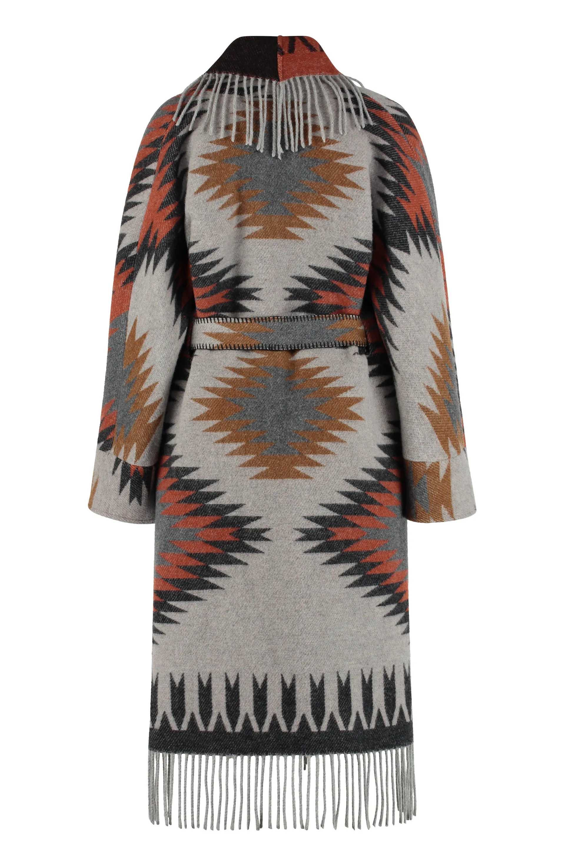 Wool blend coat