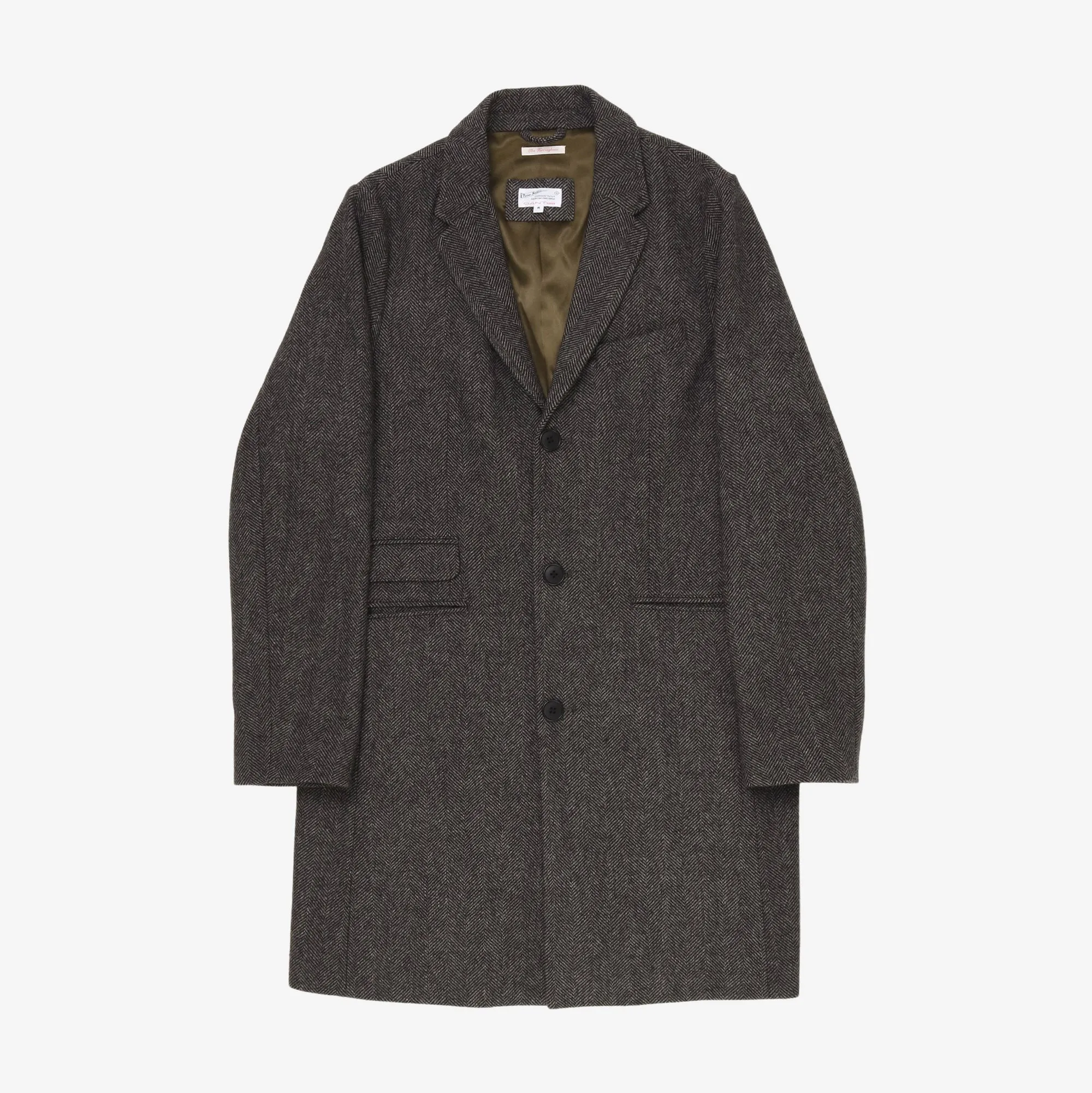 Wool Blend Overcoat