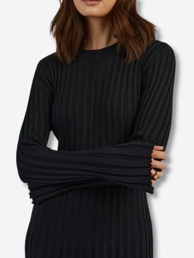Y2K Basic Maxi Dress