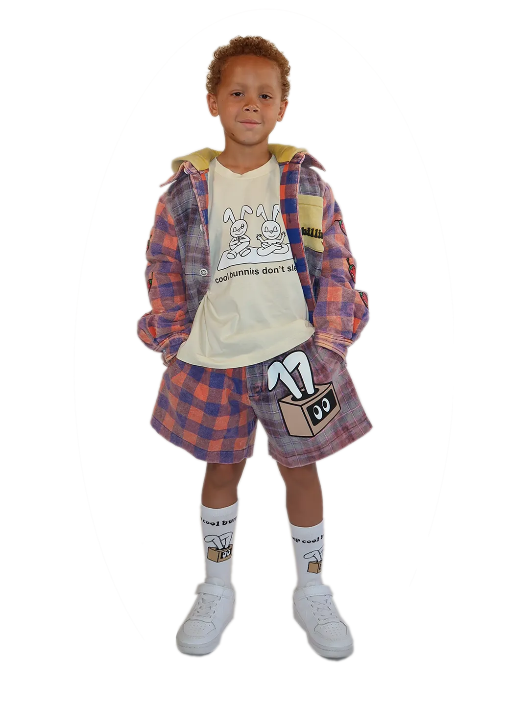 Yoga Bunny Padded Shirt Jacket